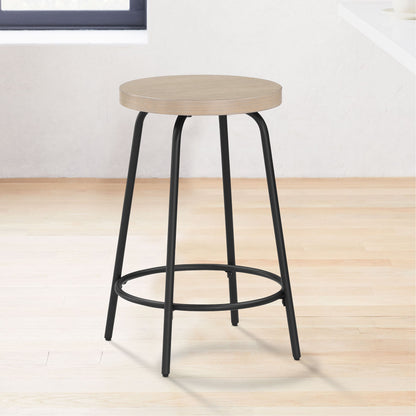 Como Backless Counter Height Stool