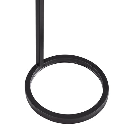 York Round Metal Accent Table